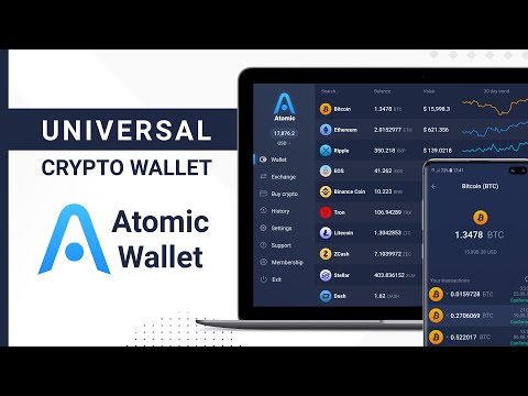 Atomová kryptoměna peněženka