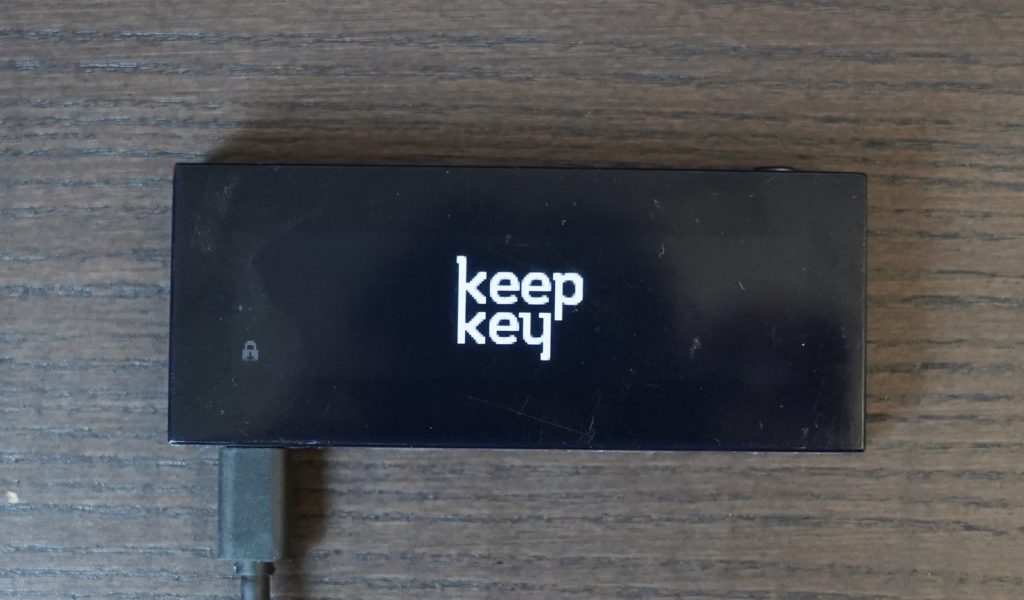 KeepKey hardware portemonnee