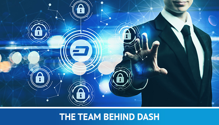 team opprettet dash mynt
