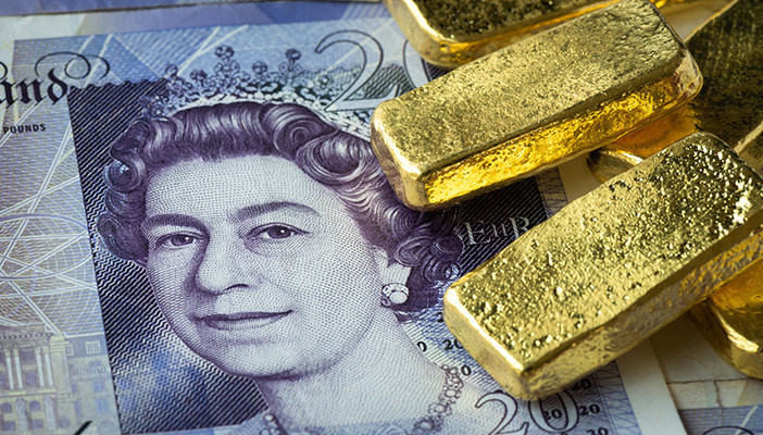 trgovanje z zlatom v Veliki Britaniji
