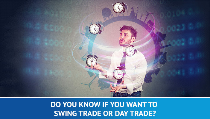 swing trgovina ali dnevna trgovina, trgovanje s polnim delovnim časom