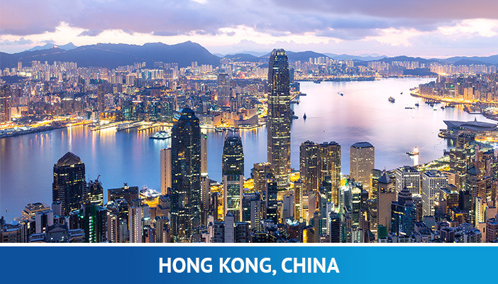 Hong Kong, mest kryptovennlige byer