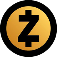 zcash logo, zec