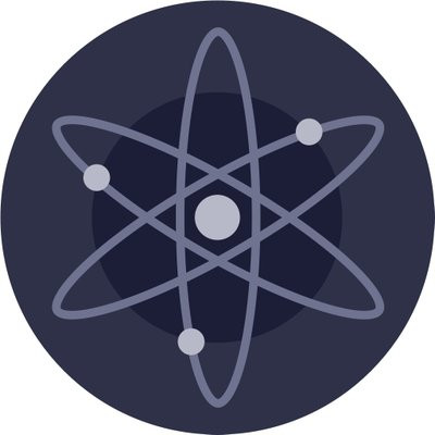 logo kosmu, atom