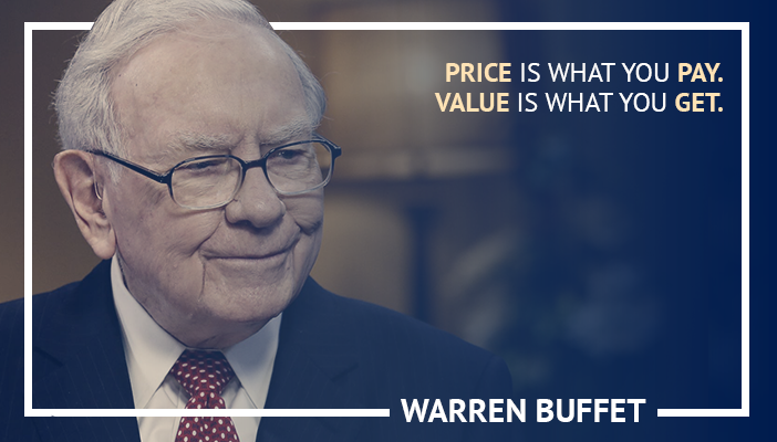 Warreno Buffetto prekybos kotiruotės